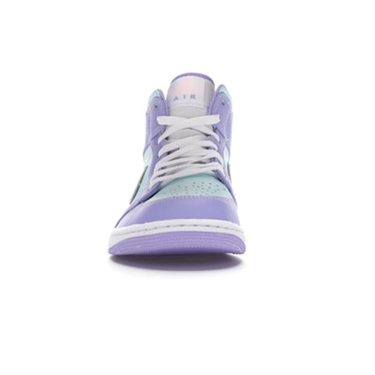 AJ 1 Mid Purple Aqua Shoes Sneakers - nk0001701 image 2