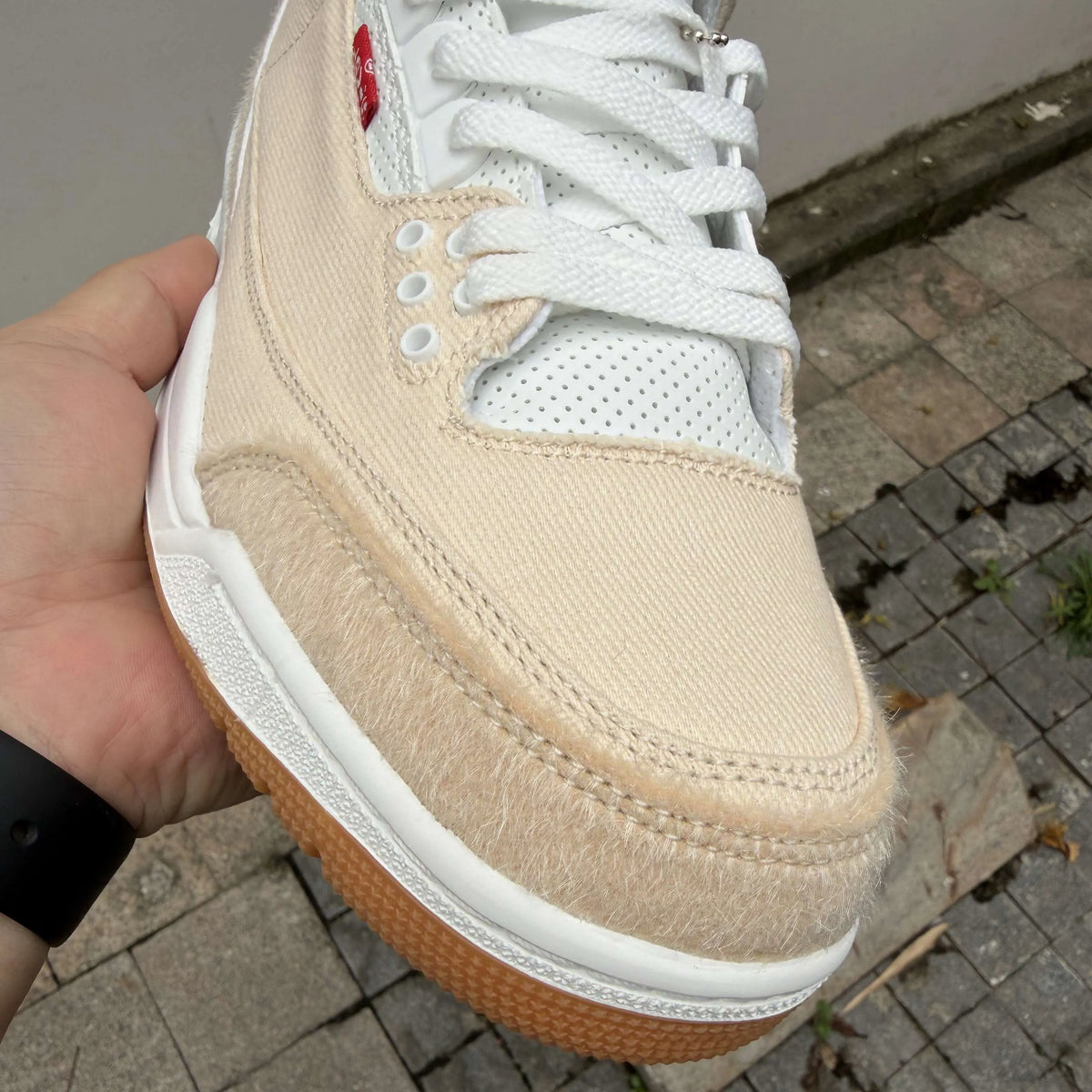 AJ 3 Retro Levi’s Lunar New Year Shoes Sneakers – nk0005028 image 7