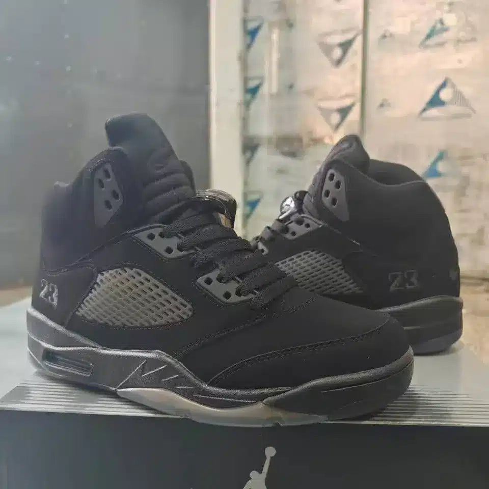 AJ 5 "Black Cat" Shoes Sneakers - nk0005533 image 4