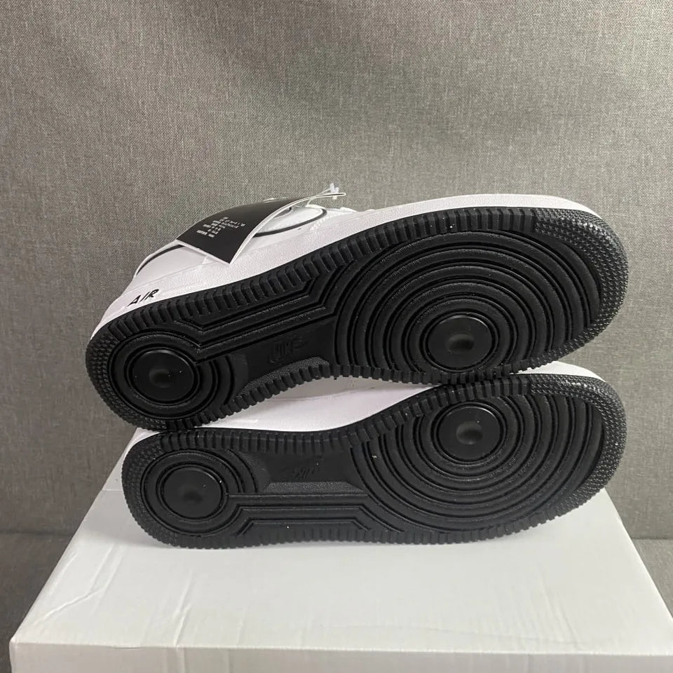 AF 1 '07 Low "White Black Outline Swoosh" Shoes Sneakers - nk0005358 image 2