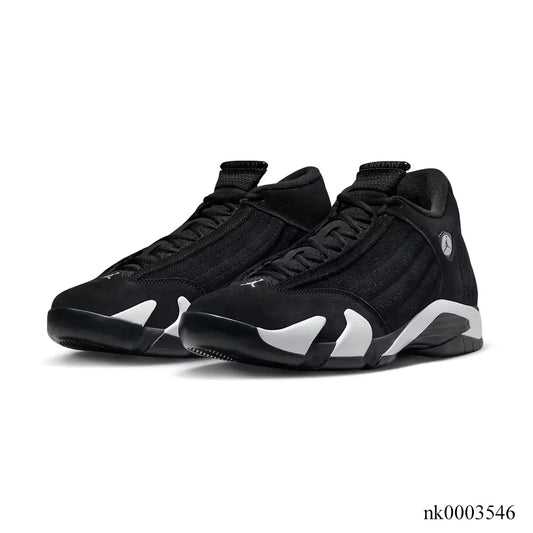 AJ 14 Black/White Shoes Sneakers  - nk0003546 image 2