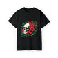 Flower Skull T-Shirt - Black, S image