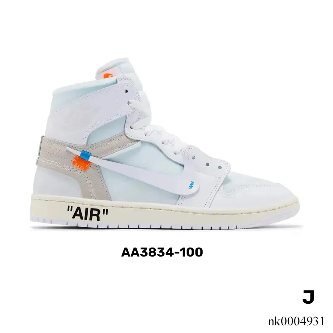 Virgil Abloh Archive x AJ 1 High OG 'Alaska' Shoes Sneakers – nk0004931 image