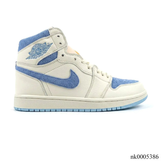 AJ 1 High OG Psychic Blue and Pale Ivory Shoes Sneakers – nk0005386 image 0