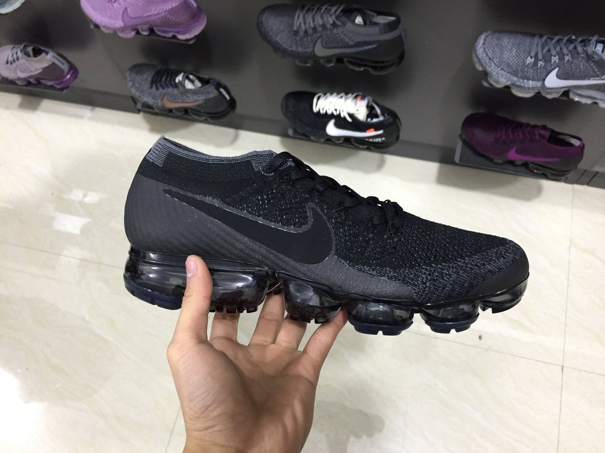 Air VaporMax Flyknit Black Dark Grey Shoes Sneakers - nk0000455 image 13