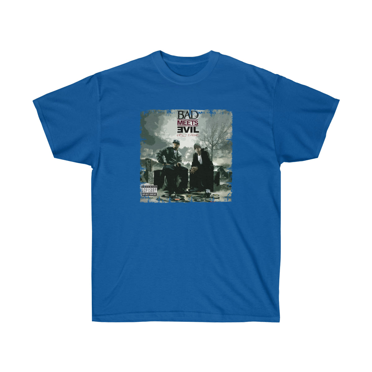 Bad Meets Evil Men T-Shirt - Royal, 3XL image