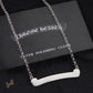 CH Scroll Label Chain Necklace - CH0019 image 2