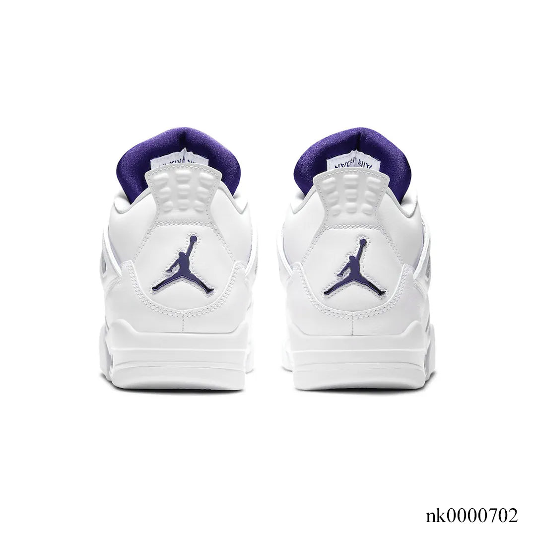 AJ 4 Retro Metallic Purple Shoes Sneakers (Big Size Available) - nk0000702 image 3