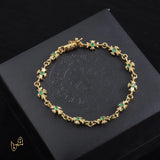 CH Cross Flower Bracelet - CH0067 image 0
