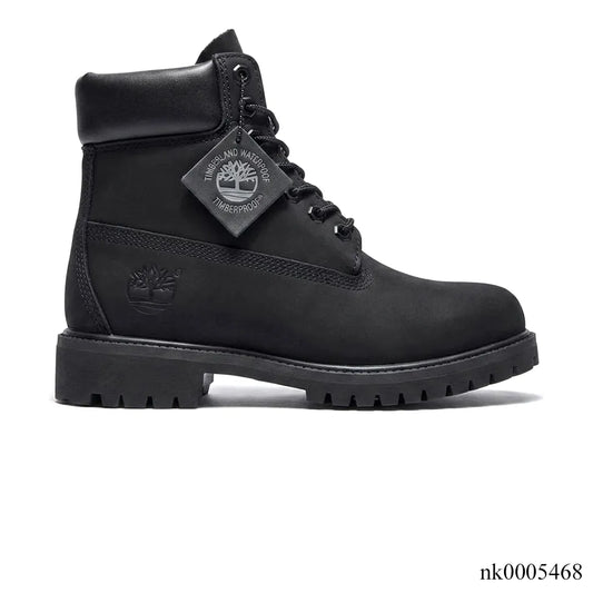 TBL 6 Inch Classic Waterproof Boot Wide ‘Black Nubuck’ Shoes Sneakers - nk0005468 image 0