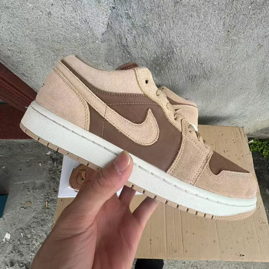 AJ 1 Low "Legend Medium Brown" Shoes Sneakers – nk0005312 image 2