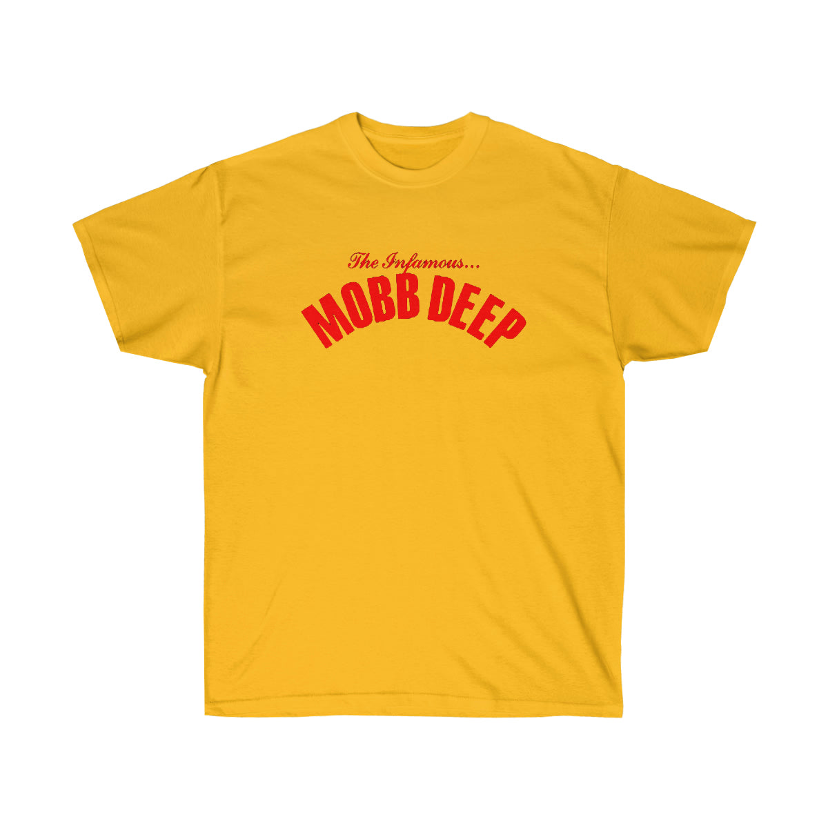 Infamous Red Men T-Shirt - Gold, 3XL image