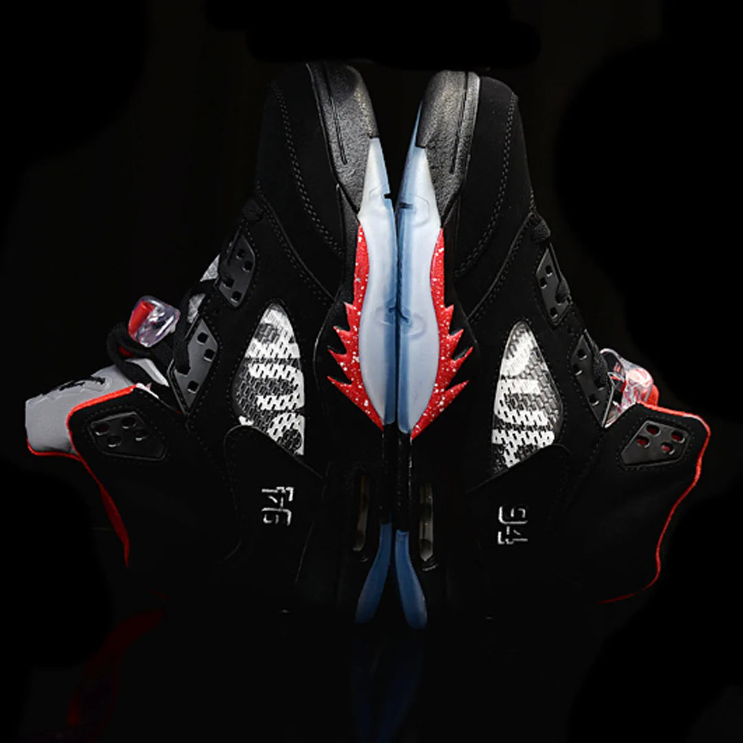 SUP x AJ 5 Black Shoes Sneakers – nk0003414 image 9