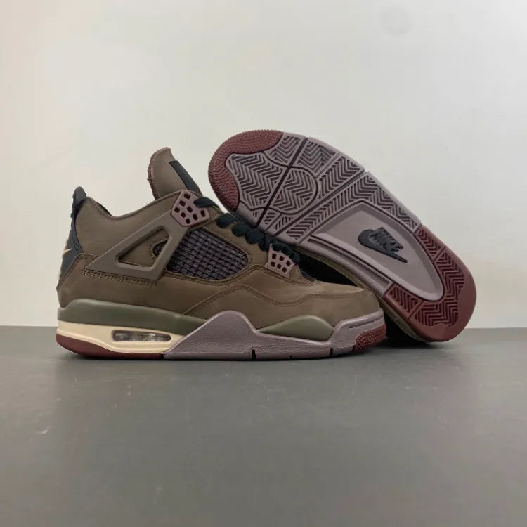 A Ma Maniére x AJ 4 Retro 'Dark Mocha' Shoes Sneakers - nk0004826 image 17