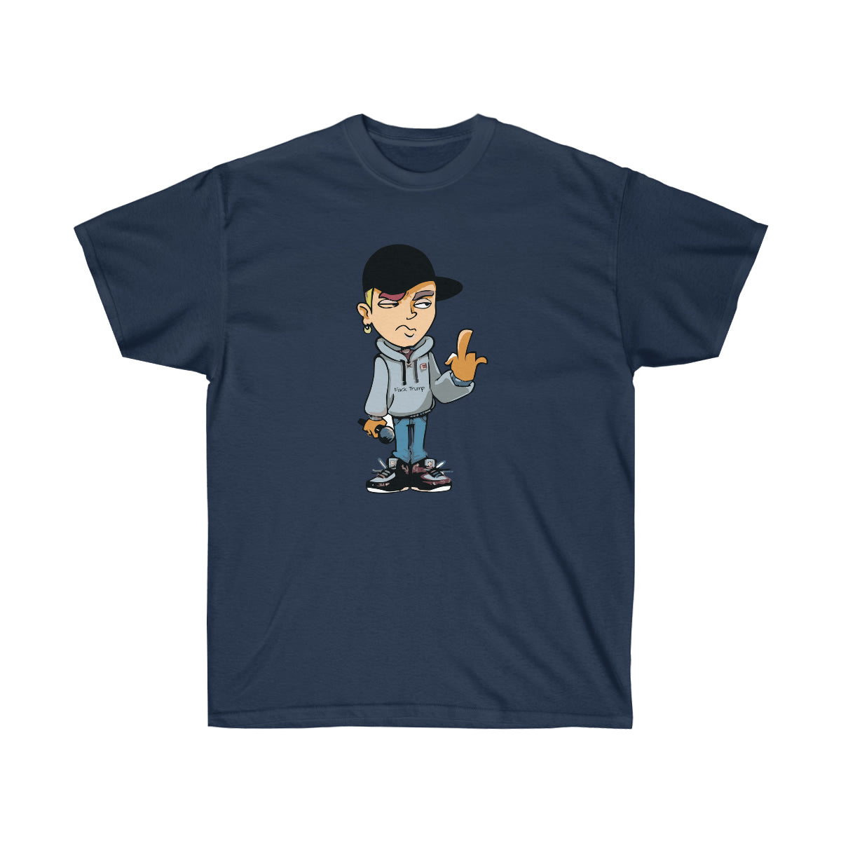 FK You Men T-Shirt - Navy, L image