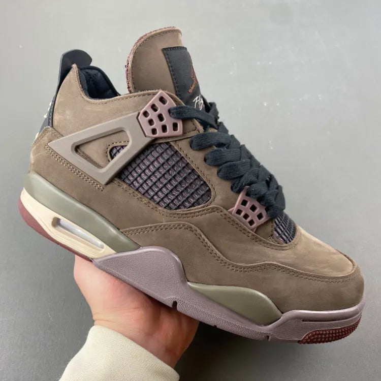 A Ma Maniére x AJ 4 Retro 'Dark Mocha' Shoes Sneakers - nk0004826 image 16