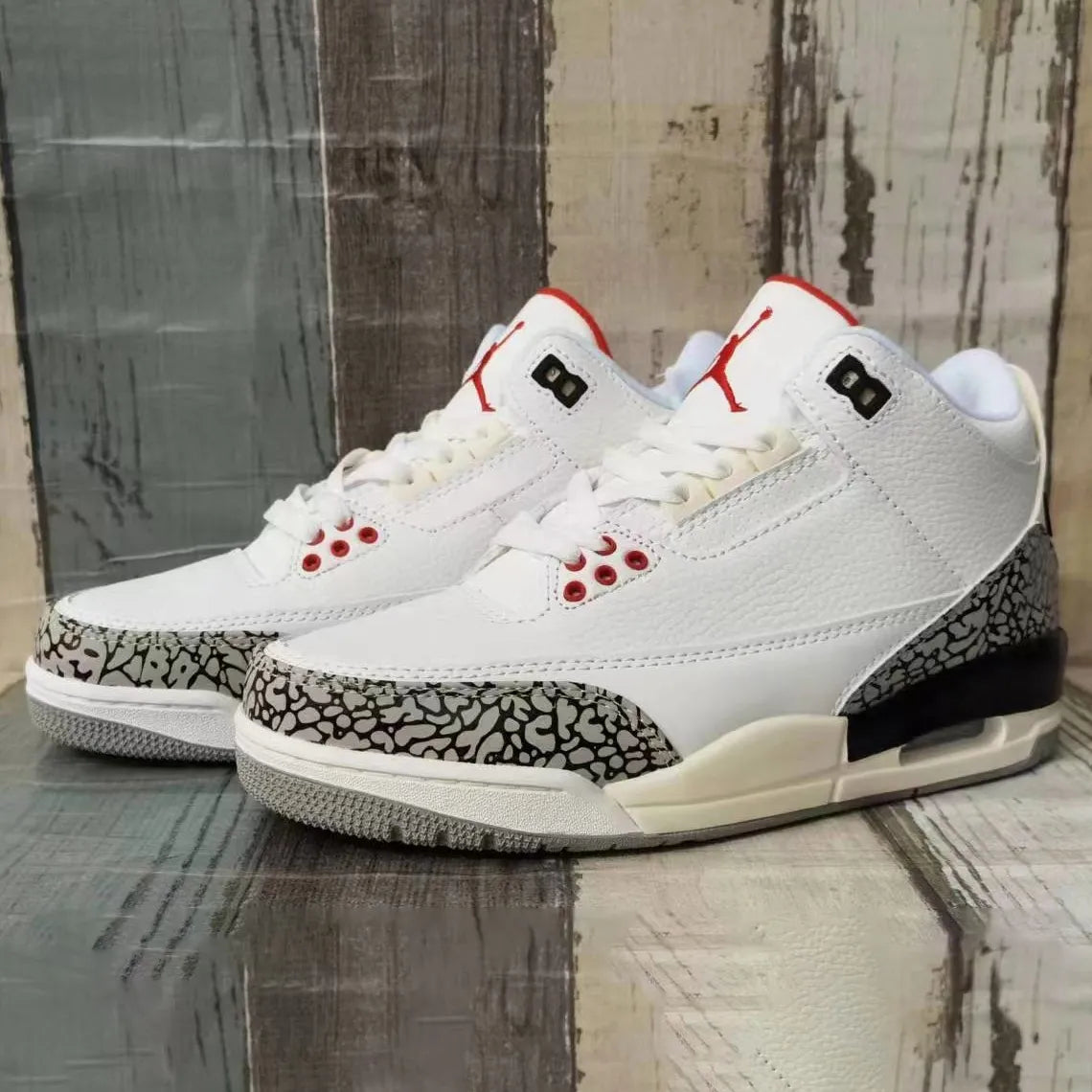 AJ 3 Retro White Cement Reimagined OG Shoes Sneakers - nk0002616 image 10