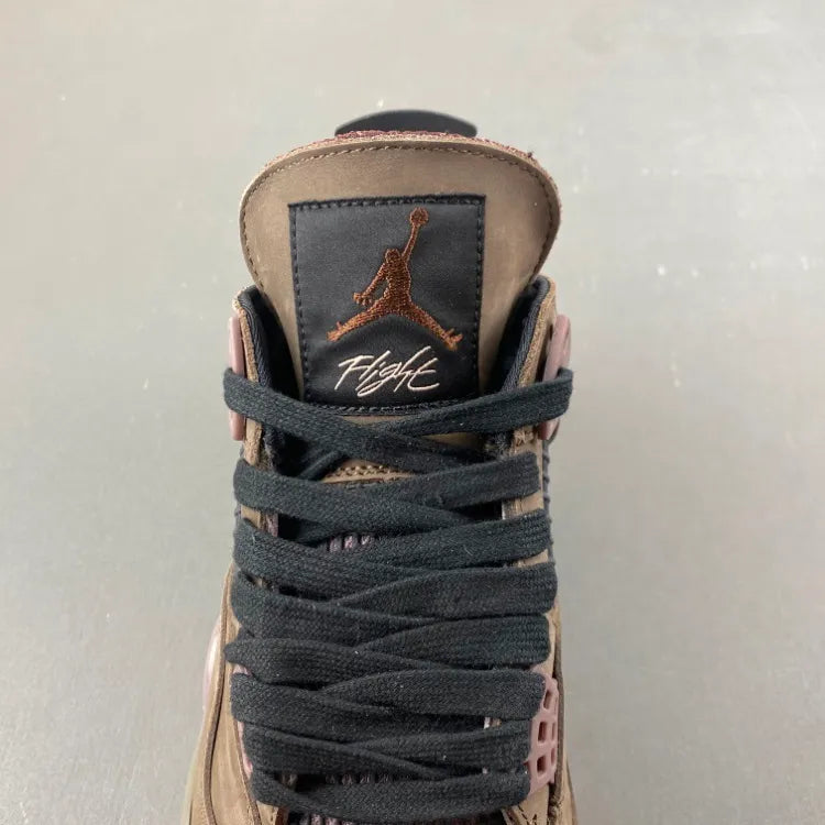 A Ma Maniére x AJ 4 Retro 'Dark Mocha' Shoes Sneakers - nk0004826 image 12