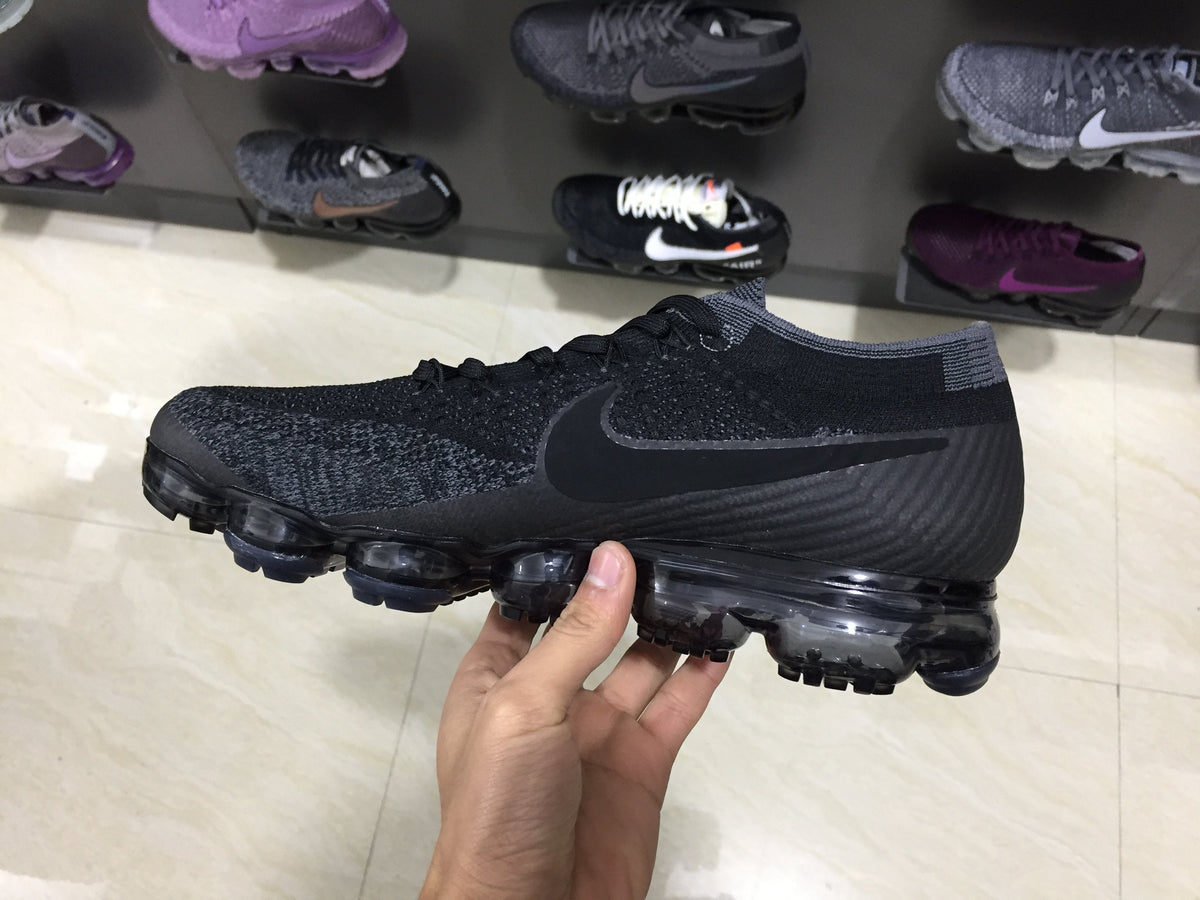 Air VaporMax Flyknit Black Dark Grey Shoes Sneakers - nk0000455 image 22