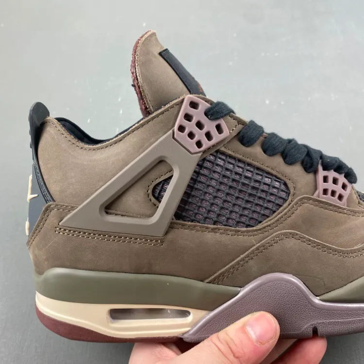A Ma Maniére x AJ 4 Retro 'Dark Mocha' Shoes Sneakers - nk0004826 image 14