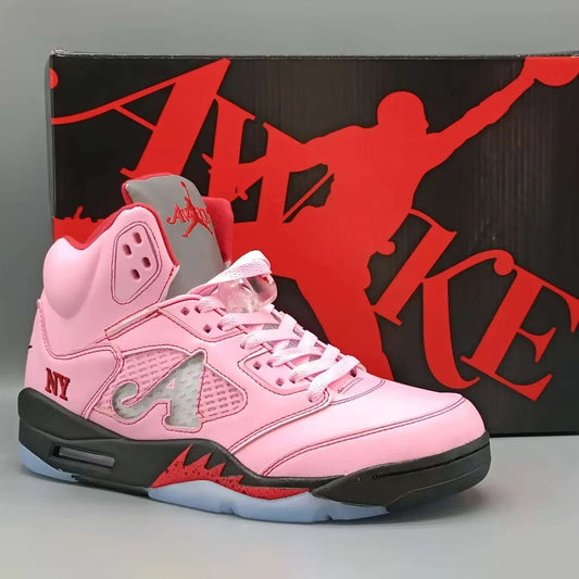 Awake NY x AJ 5 Arctic Pink Shoes Sneakers - nk0004393 image 2