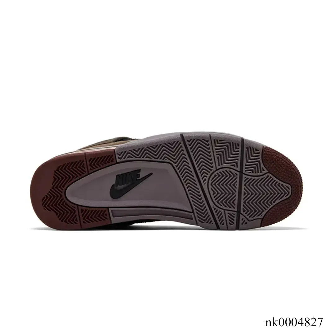 A Ma Maniére x AJ 4 Retro 'Dark Mocha' Shoes Sneakers - nk0004826 image 4
