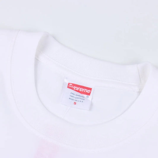 SUP Cross Box Logo T-Shirt in White - 513 - spm0000513 image 2