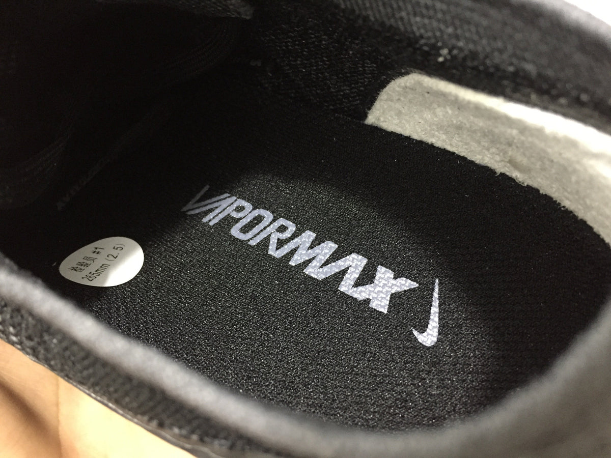 Air VaporMax Flyknit Black Dark Grey Shoes Sneakers - nk0000455 image 15