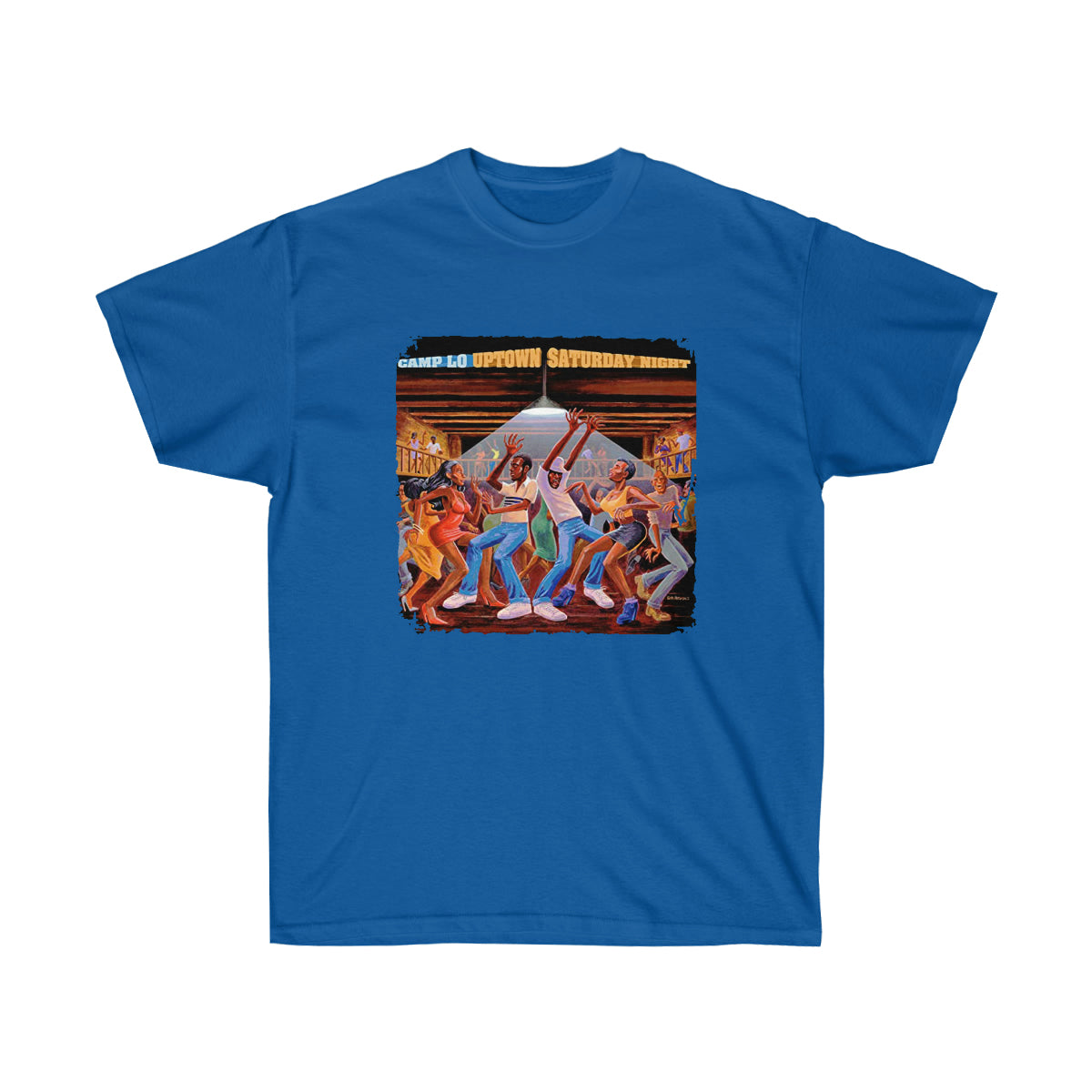 Rap CLO Uptown Saturday Night Men T-Shirt - Royal, S image
