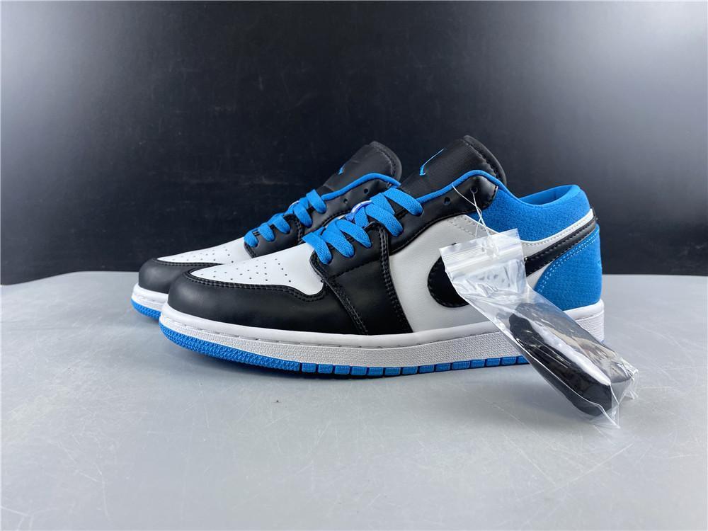AJ 1 Low Laser Blue Shoes Sneakers - nk0000735 image 13