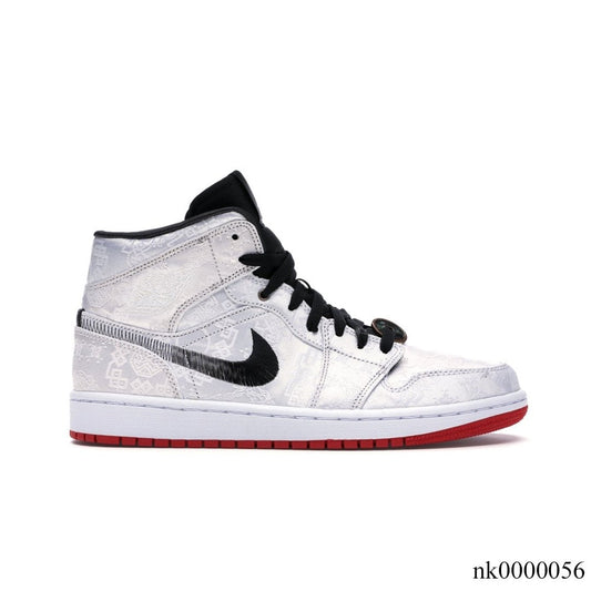 AJ 1 Mid SE Fearless Edison Chen CLOT Shoes Sneakers - nk0000056 image 0