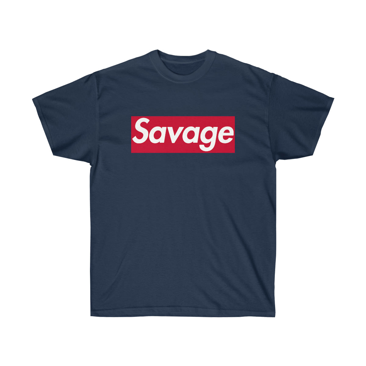 Savage Men T-Shirt - Navy, XL image