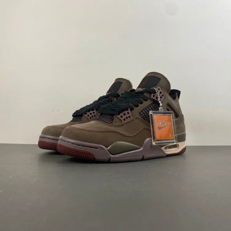 A Ma Maniére x AJ 4 Retro 'Dark Mocha' Shoes Sneakers - nk0004826 image 18