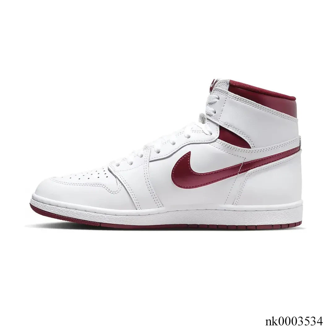 AJ 1 High 85 Metallic Burgundy Shoes Sneakers - nk0003534 image 1