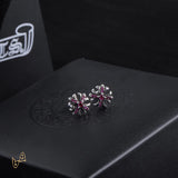 CH Cross Flower Earrings - CH0152 image 0