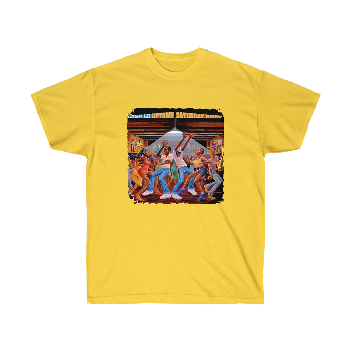 Rap CLO Uptown Saturday Night Men T-Shirt - Daisy, 2XL image