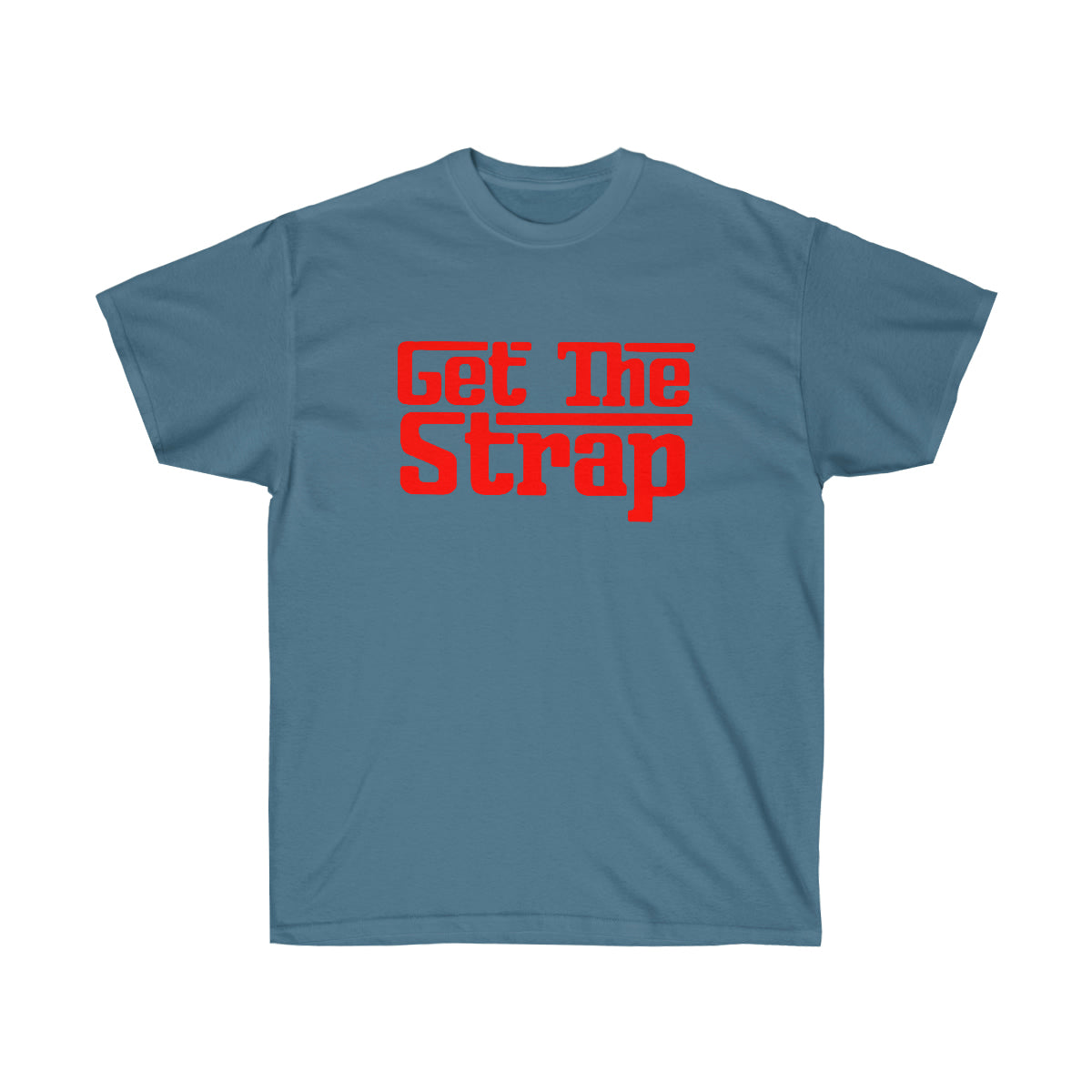 Get The Strap Men T-Shirt - Indigo Blue, 3XL image