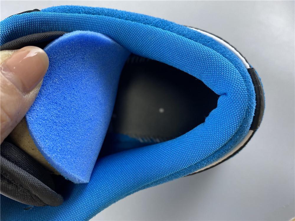 AJ 1 Low Laser Blue Shoes Sneakers - nk0000735 image 6