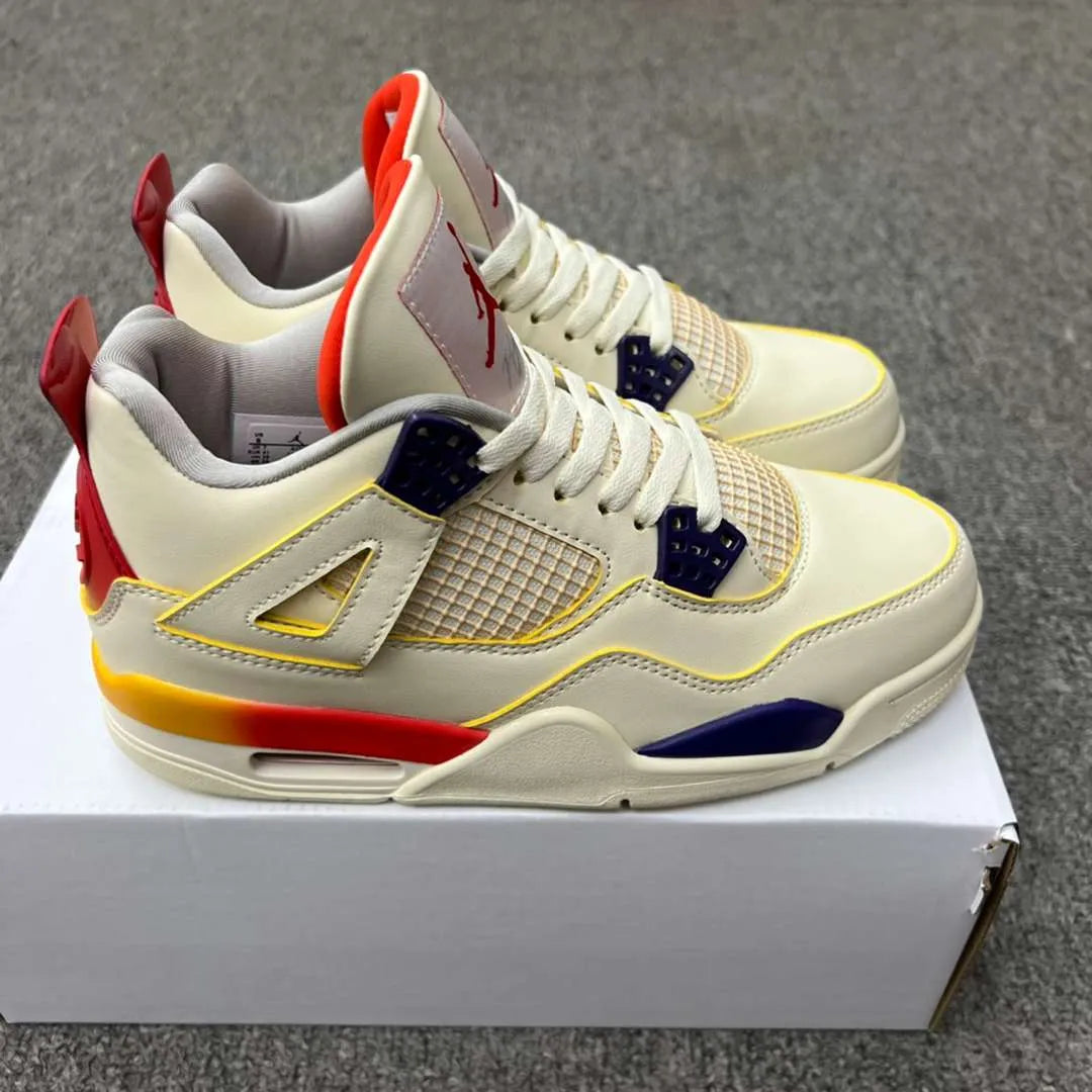 J Balvin x AJ 4 Medellín Sunset Shoes Sneakers - nk0004249 image 5