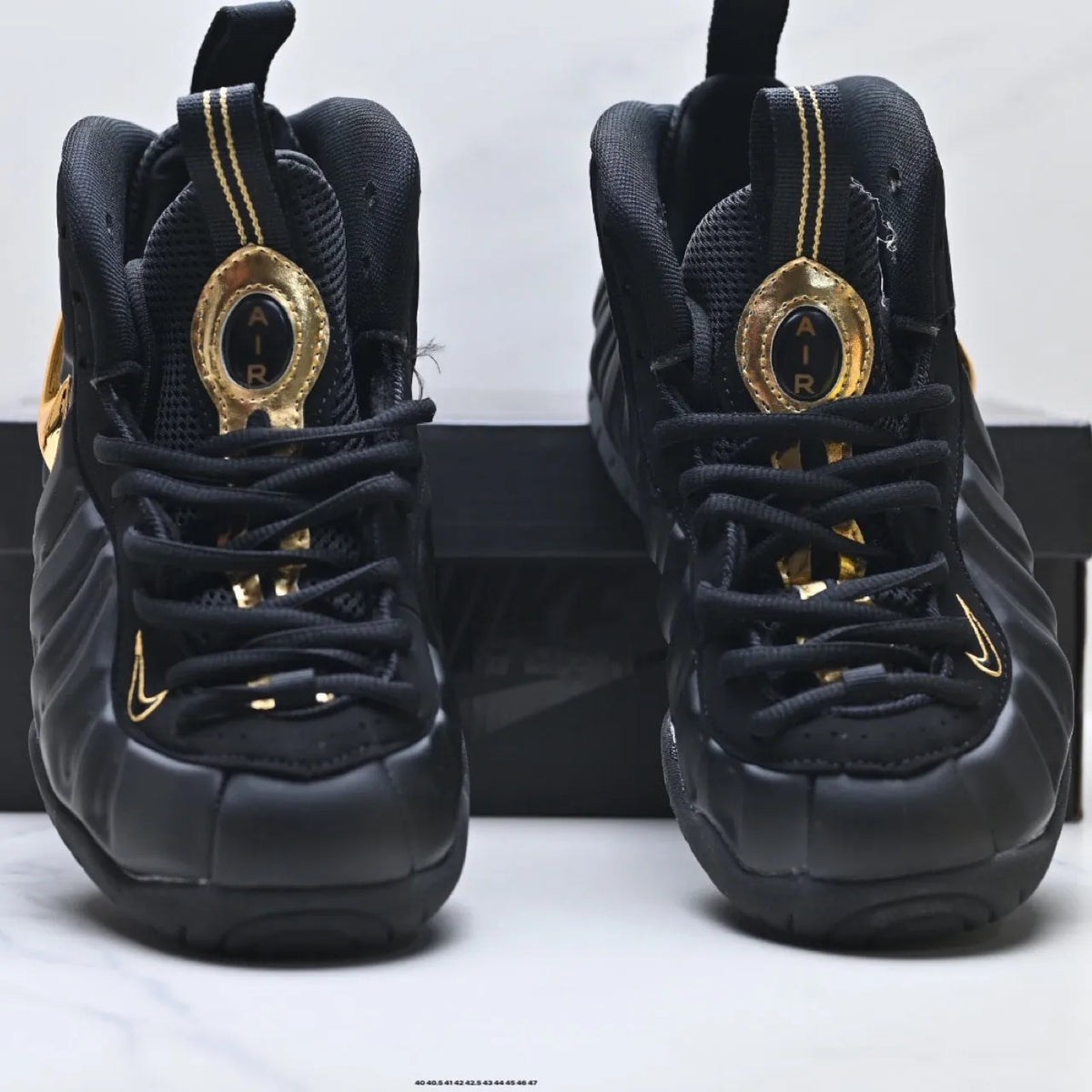 Air Foamposite Pro 'Black Metallic Gold' Shoes Sneakers – nk0004788 image 5