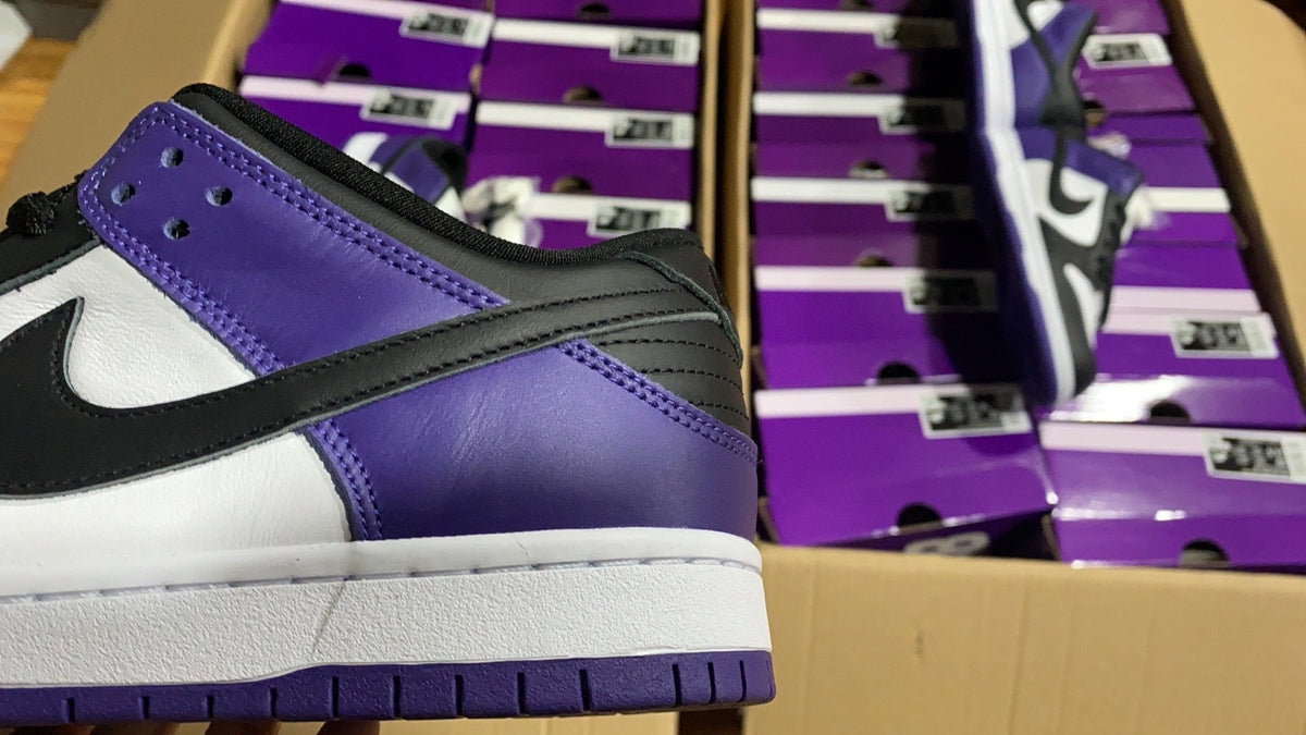 SB Dunk Low Court Purple Shoes Sneakers - nk0001460 image 12