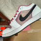 AJ 1 Low SE White Black Desert Berry Shoes Sneakers – nk0005310 image 7