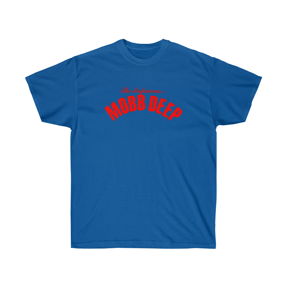 Infamous Red Men T-Shirt - Royal, XL image
