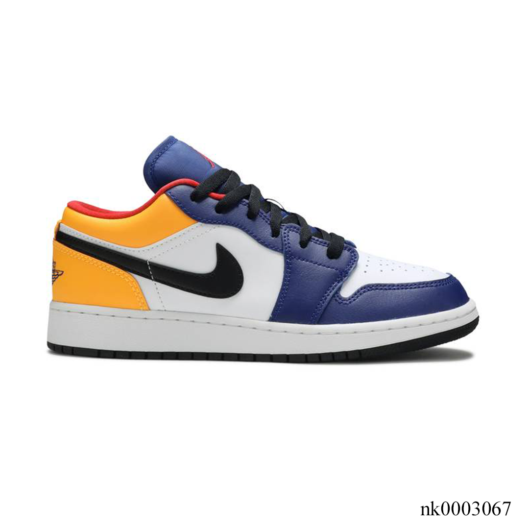 AJ 1 Low GS 'Royal Yellow' (Premium) Shoes Sneakers - nk0003067 image