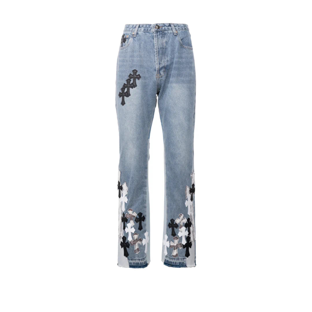 CH Cross Patch Jeans - CH0105 image 0