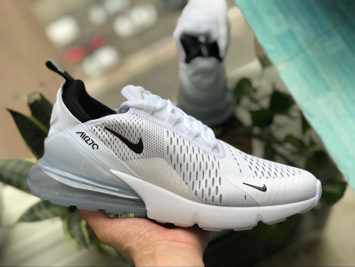 AM 270 White Black Shoes Sneakers - nk0000441 image 15