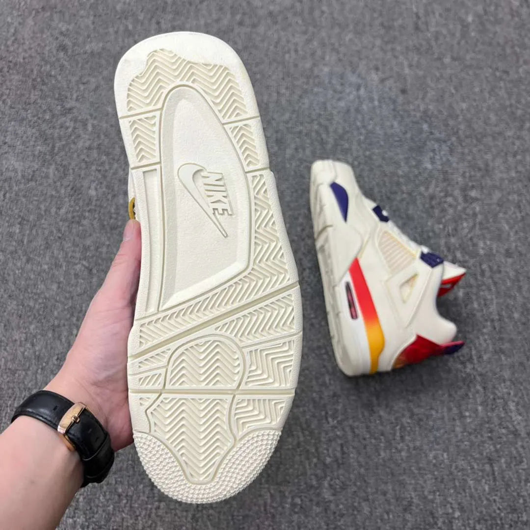 J Balvin x AJ 4 Medellín Sunset Shoes Sneakers - nk0004249 image 7