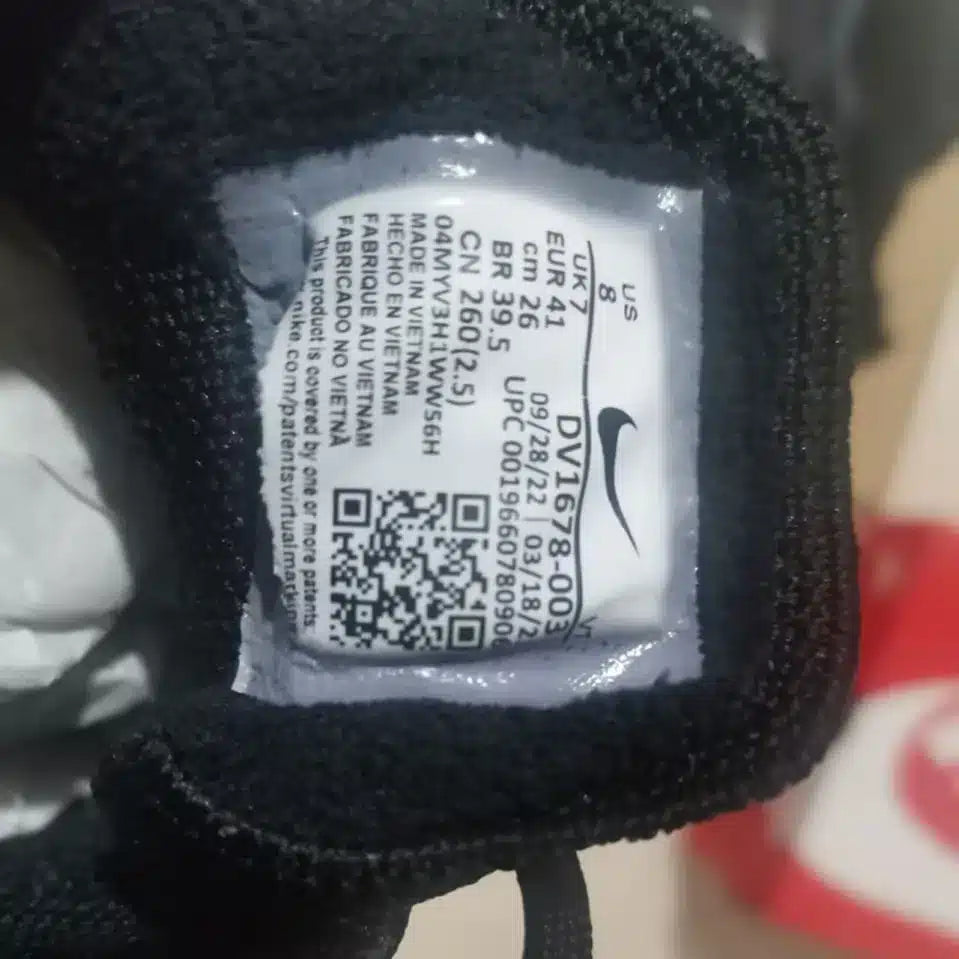 Air VaporMax 2023 Flyknit Black Anthracite Shoes Sneakers - nk0005535 image 2