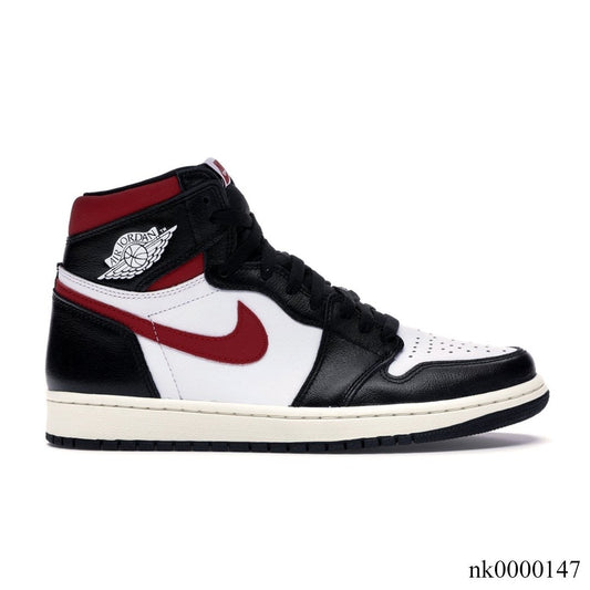 AJ 1 Retro High Black Gym Red Shoes Sneakers - nk0000147 image 0