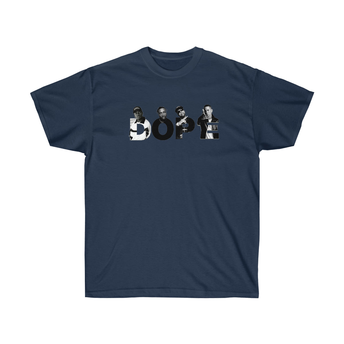 Dope Men T-Shirt - Navy, M image